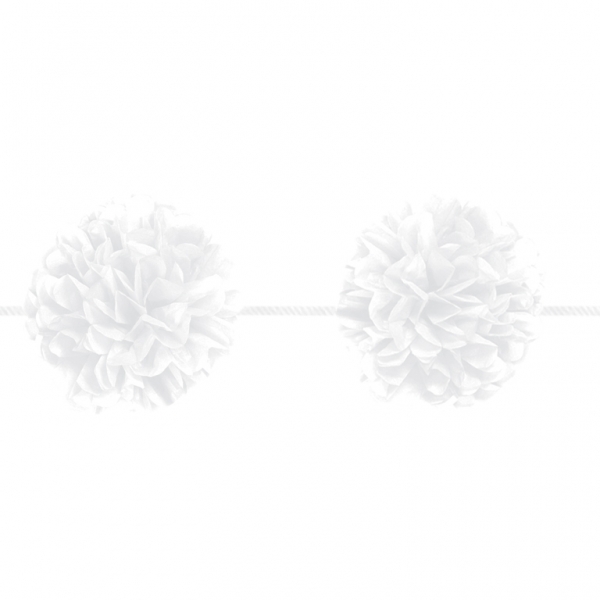 Pom Pom Girlang Cerise Rosa main image 0