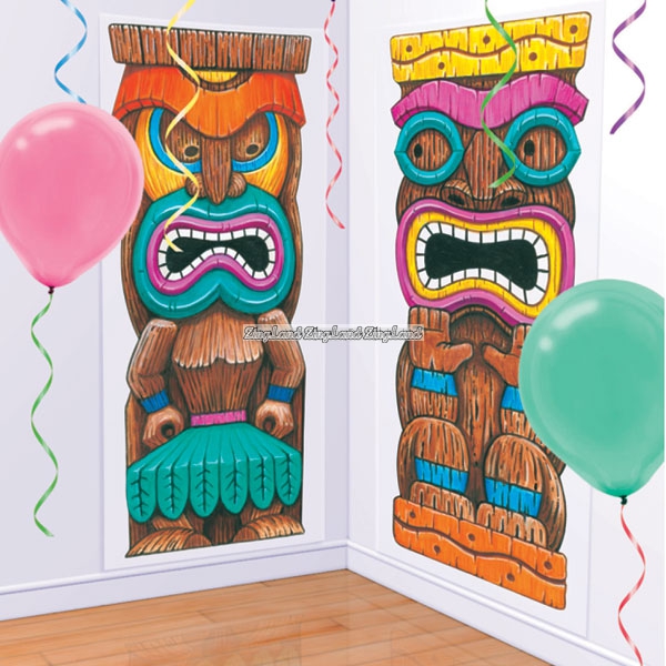 Tiki island dekorationer 2 st Zingland.se