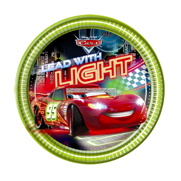 papperstallrikar disney cars/bilar 20cm main image 1