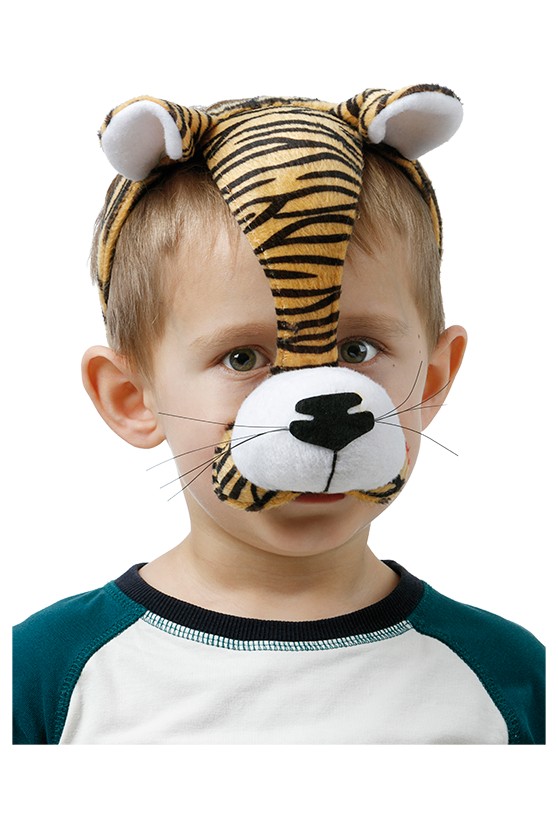 djurmask tiger Sibirisk