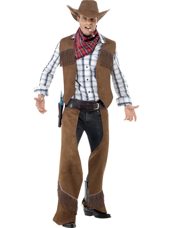 Maskeraddräkt Cowboy Strl L 50/52