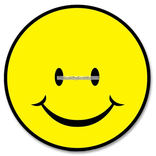 Smiley face cutout 33cm - 29 kr - Zingland.se