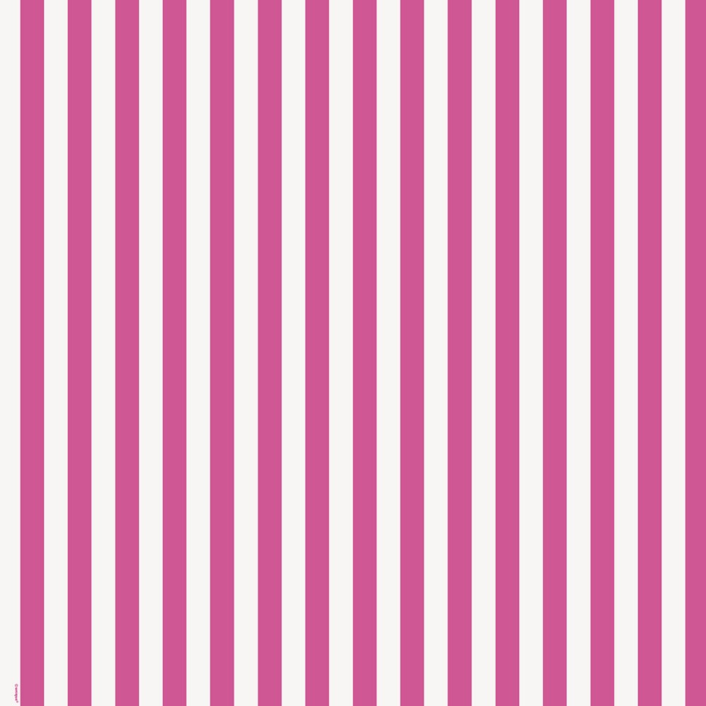 Randigt inslagningspapper - Rosa & vitt - Zingland.se