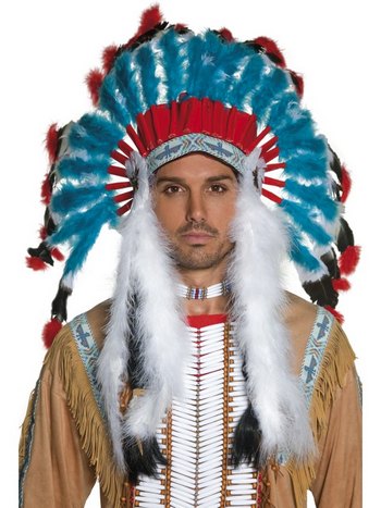 Vilda västern indian huvudbonad - Zingland.se