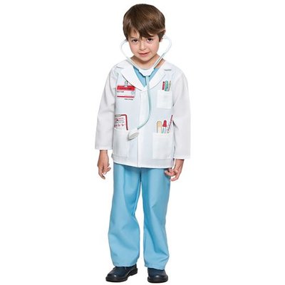 Doktor maskeraddr�kt f�r barn