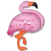 Folieballong - Flamingo
