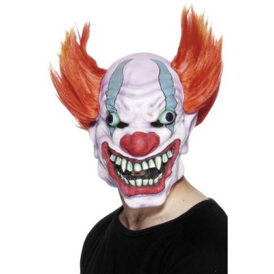Mask barnätande clown