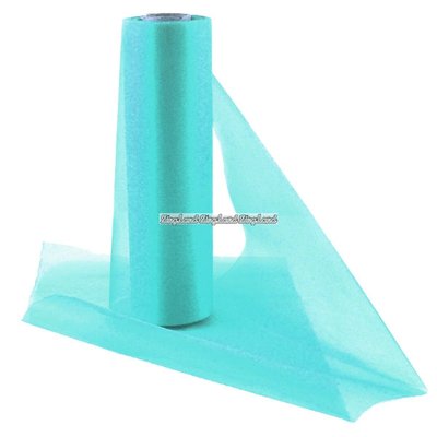 Organza rulle Aqua - 25m