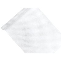 Vitt organzatyg med silverbrokad - 0,48 x 9 m Vitt organzatyg med silverbrokad - 0,48 x 9 m