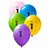Sifferballonger Latex 1 - 10-pack