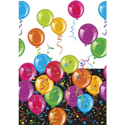 Bordsduk - Happy birthday balloons