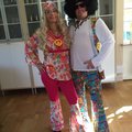 Nostalgifest Hippie maskeraddräkt man