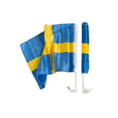Studentflagga för bil, 2-pack main image 0