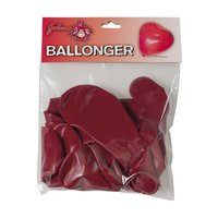 Hjrtanformade ballonger 8-pack