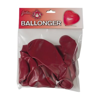 Hjrtanformade ballonger 8-pack