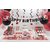 Cupcake toppers - Hjrtformade 6 st