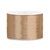 Dubbelsidigt satinband - Ljusguldigt 50 mm x 25 m