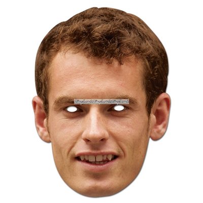 Andy Murray ansiktsmask