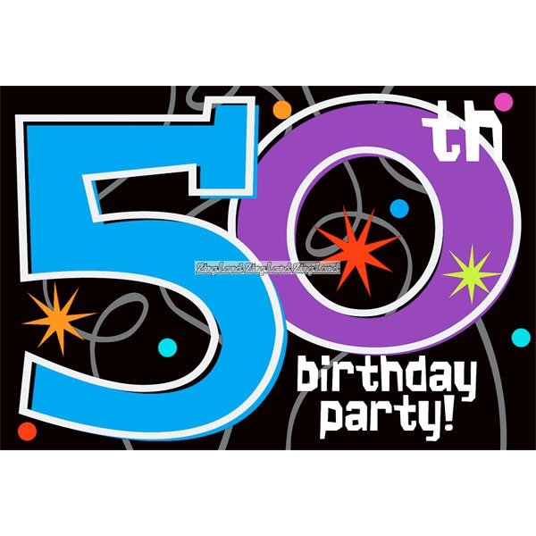 Inbjudningskort 50 Arsfest The Party Continues 8 St 59 Kr