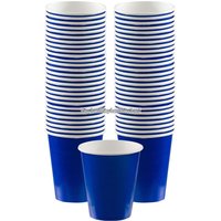 Mörkblå kaffemuggar i papper 340 ml - 40 st Mörkblå kaffemuggar i papper 340 ml - 40 st