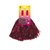 Extra stor metallisk pompom rd