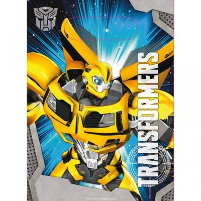 Transformers Prime partypsar i plast - 8 st