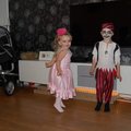 Påväg till halloweendisco 2014.. Pirat maskeraddräkt för barn