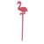 Flamingo dekorationer p pinne 3 - 24 st