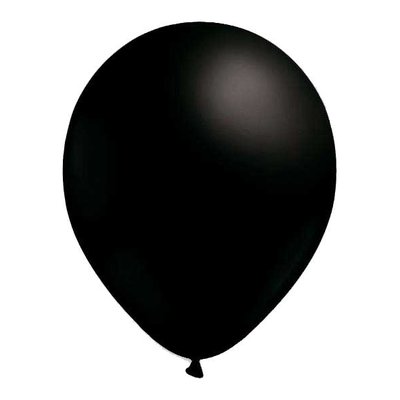 Latexballonger - Metallic Svarta