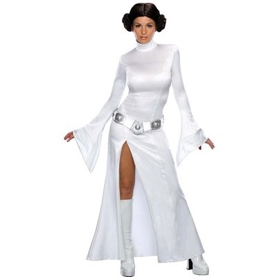 Deluxe Princess Leia maskeraddrkt