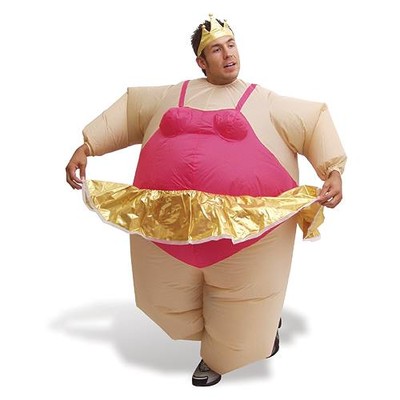 Uppblsbar Ballerinadrkt
