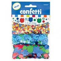 Konfetti till födelsedagen - flerfärgad av folie - 34 g