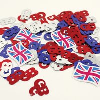 Elegant bordskonfetti Storbritannien - 14 g Elegant bordskonfetti Storbritannien - 14 g