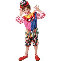 Clownpojke maskeraddräkt för barn Clownpojke maskeraddräkt för barn