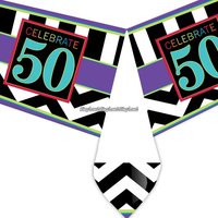 50-�rs f�delsedag bordsduk i plast - 137cm x 259cm