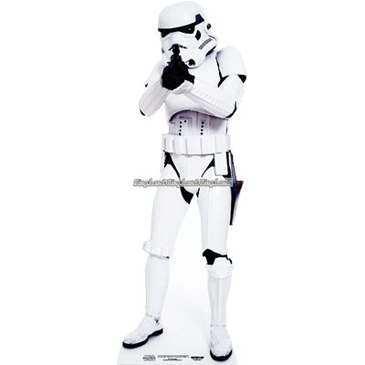 Stormtrooper pappfigur - 183cm