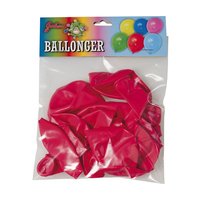 Röda ballonger 10-pack