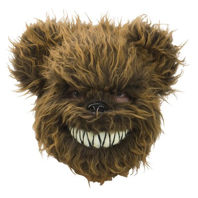 Evil Teddy mask - Brun