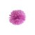 Pompom - Plommonfärgad 25 cm