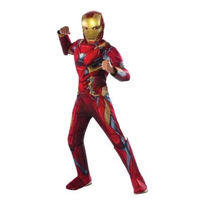 Iron Man maskeraddrkt - Barn