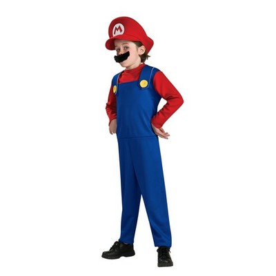 Super Mario maskeraddrkt barn