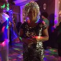 Disko tema på festen Perukhätta
