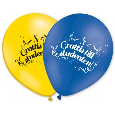 Latexballonger - Grattis till Studenten!