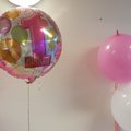 Rosa folieballong för 1-årsdagen - 46 cm Rosa folieballong för 1-årsdagen - 46 cm
