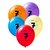 Sifferballonger Latex 7 - 10-pack