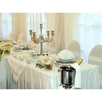 Tjock bordssjkol av satin - 75 cm x 4 m Tjock bordssjkol av satin - 75 cm x 4 m