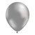 Latexballonger - Metallic Silver 10-pack