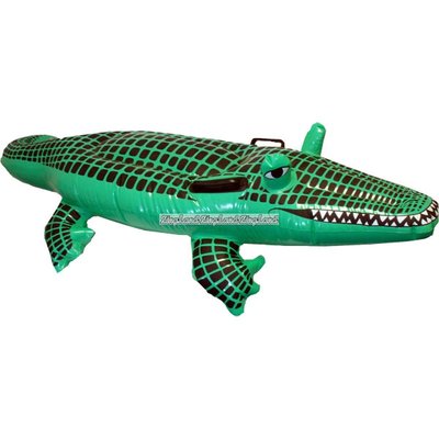 Uppblsbar krokodil - 150cm