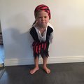 En bestämd pirat som fyller 4 år!