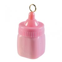 Ballongtyngd - Baby Bottle Rosa 170g